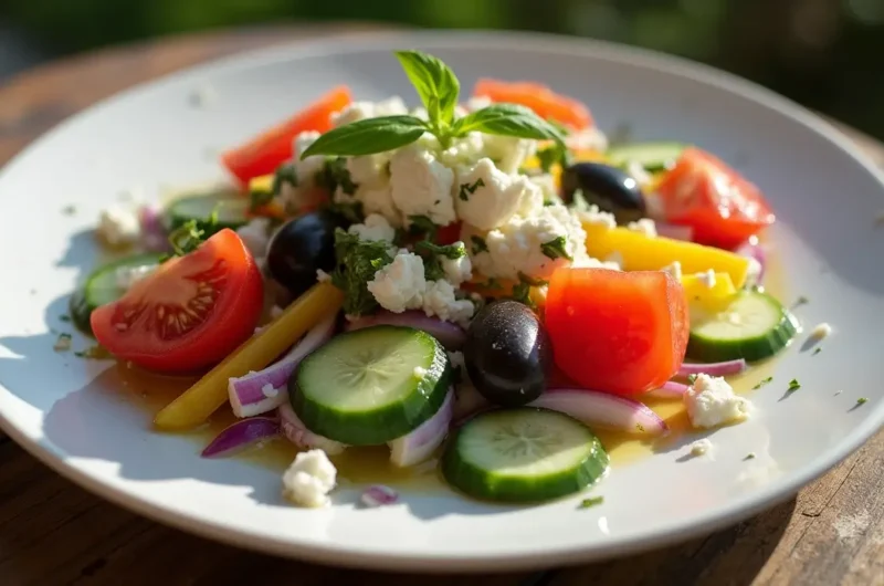 How to Craft the Best Grecian Salad at Home 2 Grecian Salad